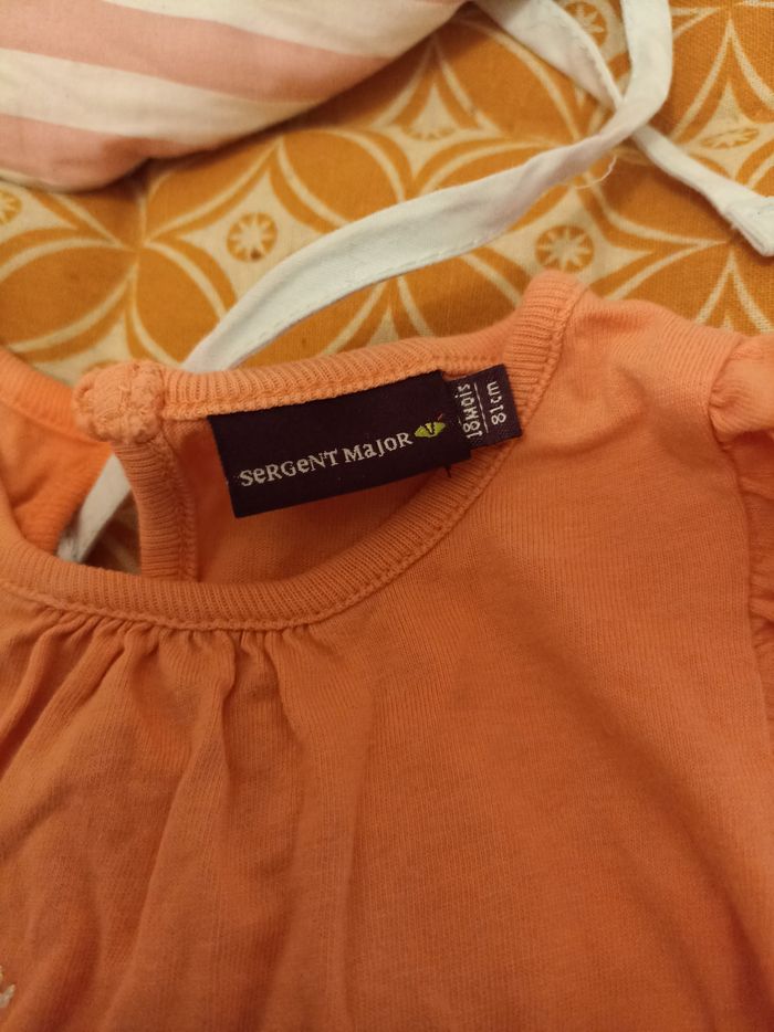 Tee-shirt manches courtes Sergent major 18 mois - photo numéro 2