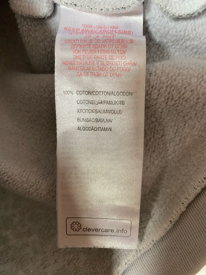 Très joli pull sweat fleuri vert et sequins 8 ans Sergent Major - photo numéro 6