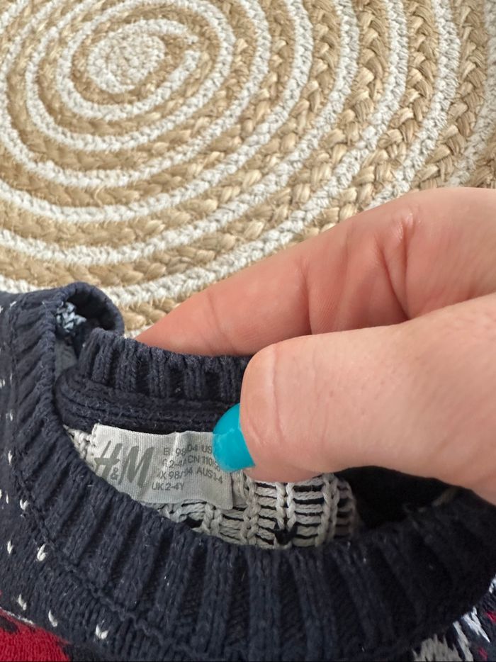 Pull Noël H&M  2-4ans - photo numéro 2