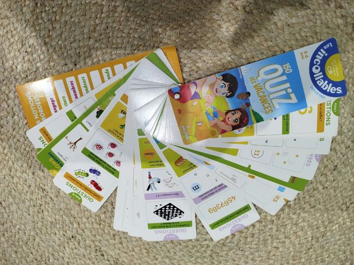 Jeu éducatif, les Incollables, 150 quizz des vacances, playBac, TBE - photo numéro 3