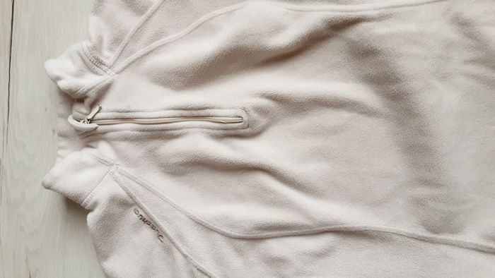 Vêtement femme top polaire beige Décathlon Quechua taille S - photo numéro 2