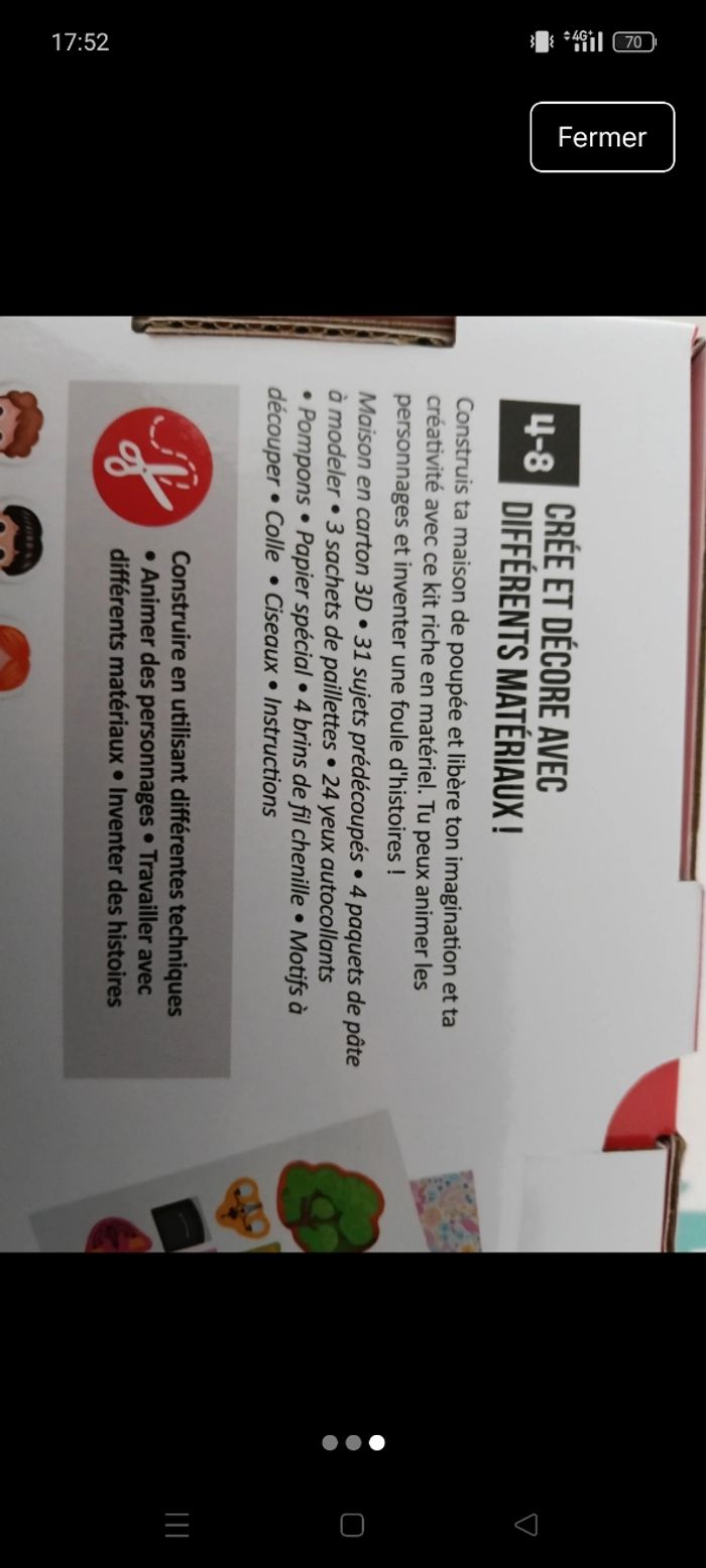 Maison de poupée HEADU neuf - photo numéro 3