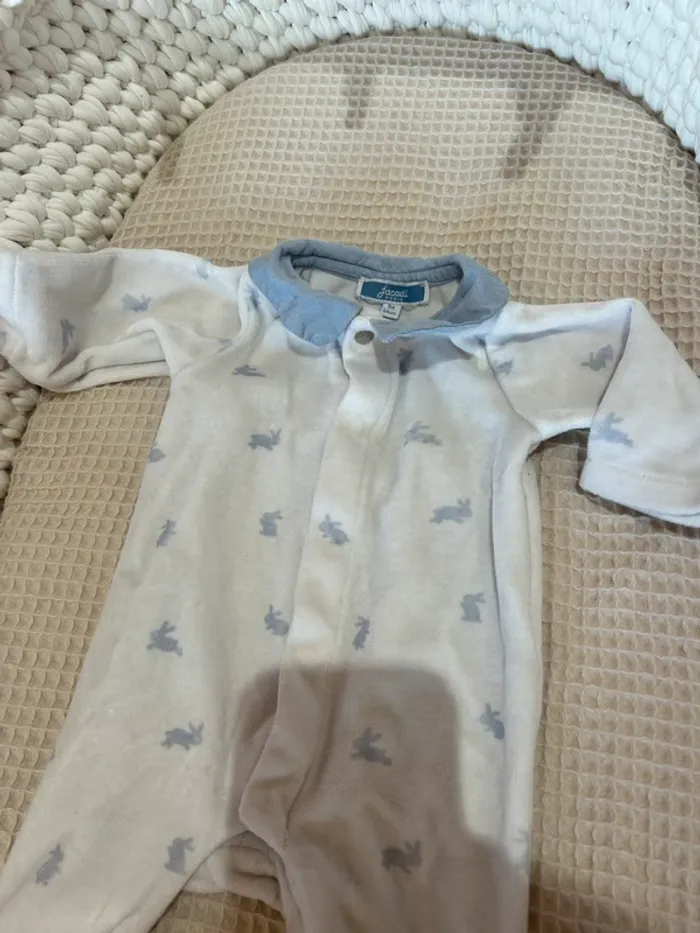 Pyjama jacadi lapin 1m