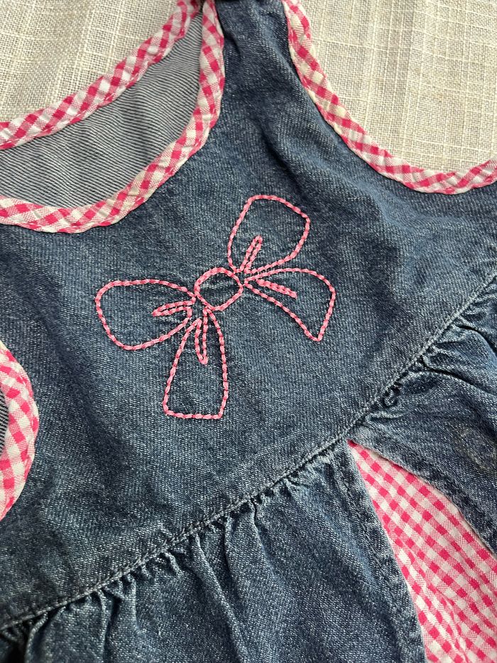 Robe jean et Vichy - photo numéro 5