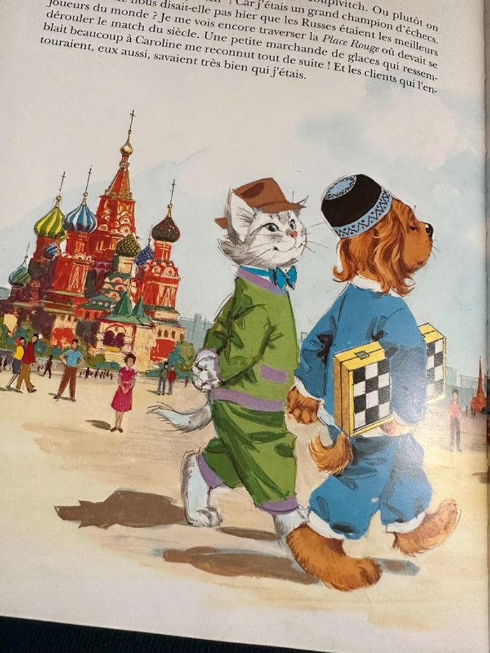 Livre album bd Pierre Probst collector relié rouge Caroline en Russie - photo numéro 7