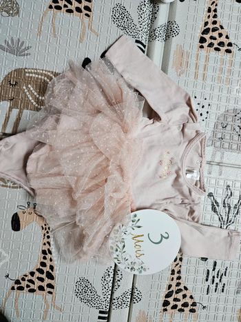 Body manches longues tutu