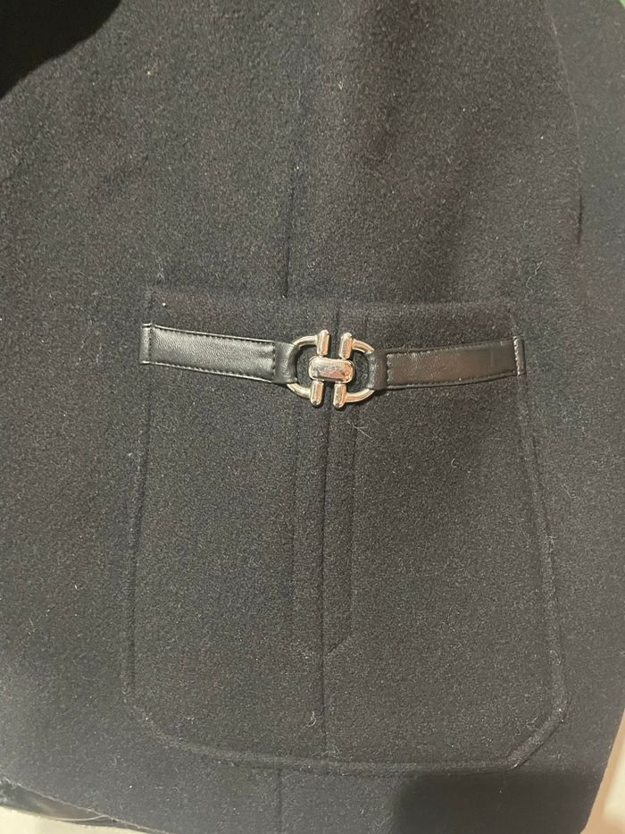 Manteau Gérard Darel T.36 laine noir - photo numéro 7