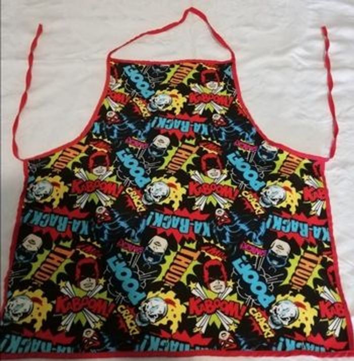 Tablier de cuisine super héros