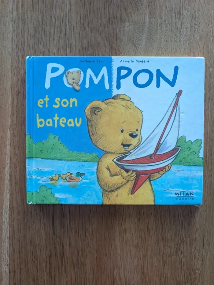 Livre Pom-pom et son bateau