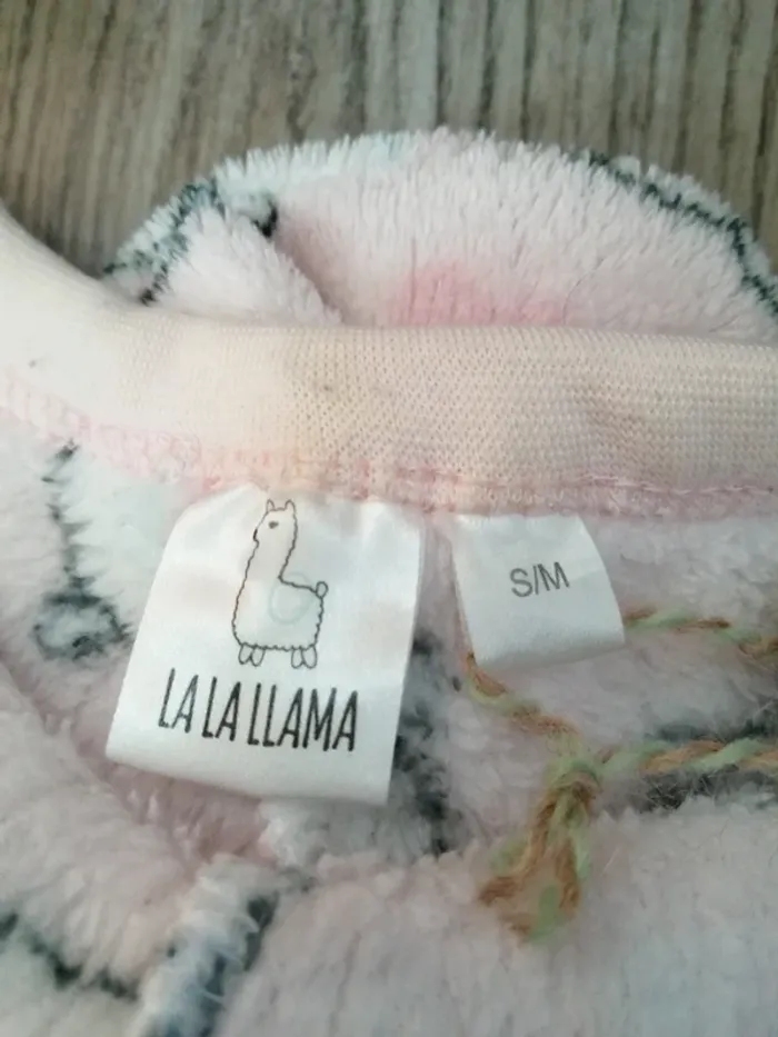 Combinaison pyjama rose à motifs lama / lalallama / (S-M) - photo numéro 9