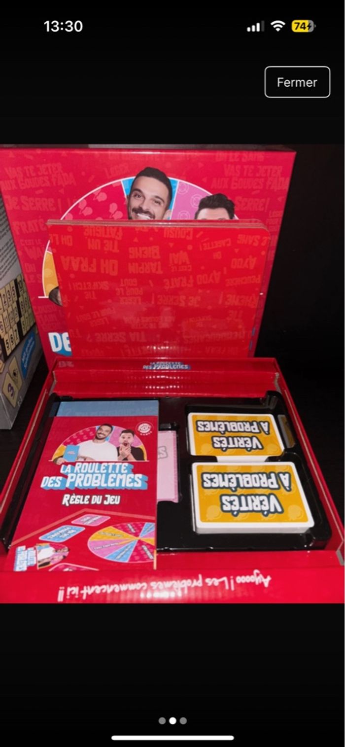Jeu « la roulette des problèmes » - photo numéro 2