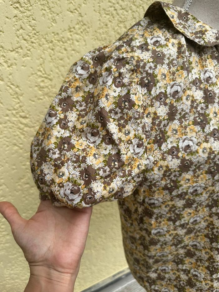 🌸 Chemisier Caroll vintage 🌸 - photo numéro 3