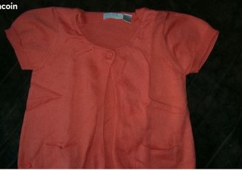 Gilet manches courtes 18 mois