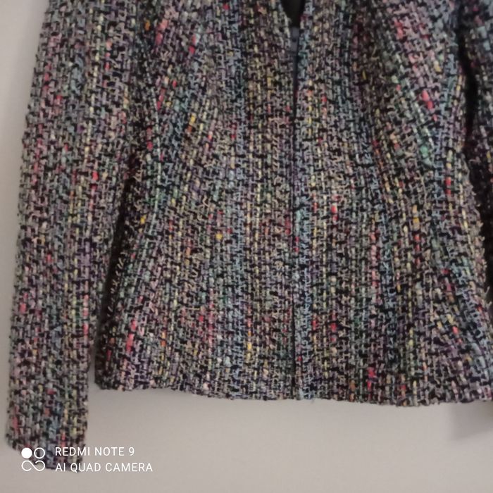 Veste bleu chiné t36 - photo numéro 5