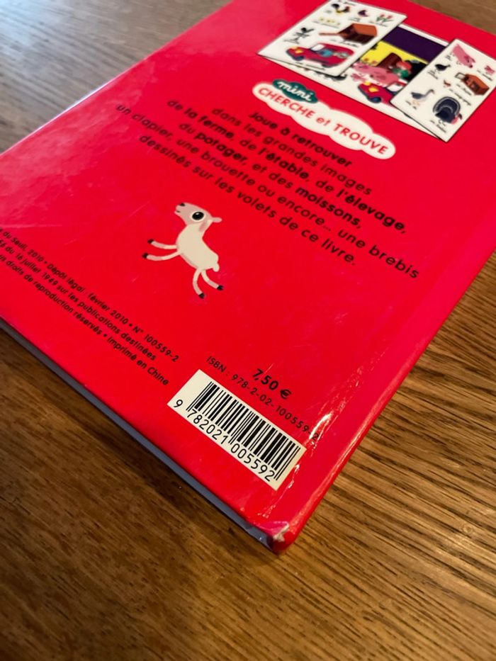 Livre Mini Cherche et trouve a la ferme - photo numéro 4