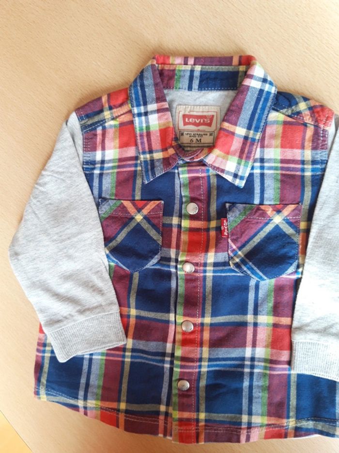 Chemise 6 mois Levi's - photo numéro 2