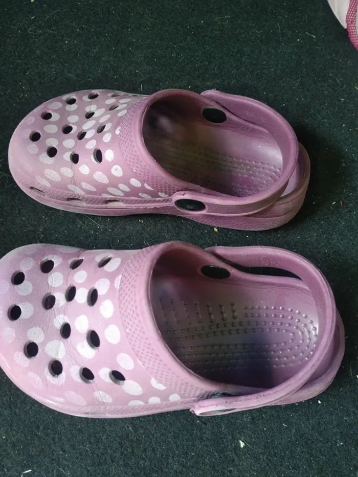 Petite Crocs Violette - photo numéro 3