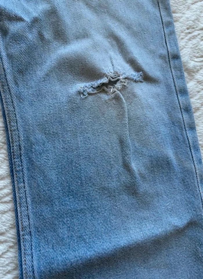 Jean Lévis 501 USA vintage 90s coupe droite bleu clair taille W30 M/40 - photo numéro 9