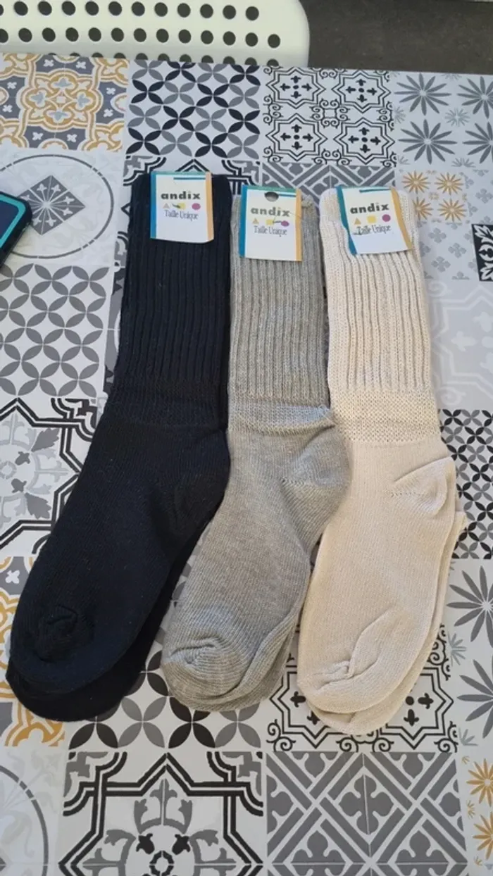 Chaussette taille unique neuve - photo numéro 5