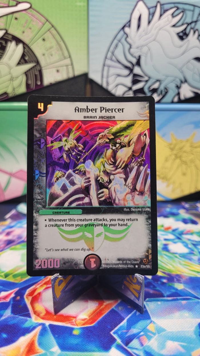 Carte Duel Masters Amber Piercer 23a/55 EN