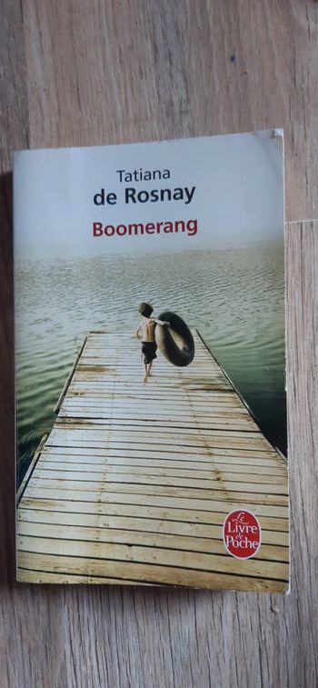 Livre Boomerang de Tatiana de Rosnay