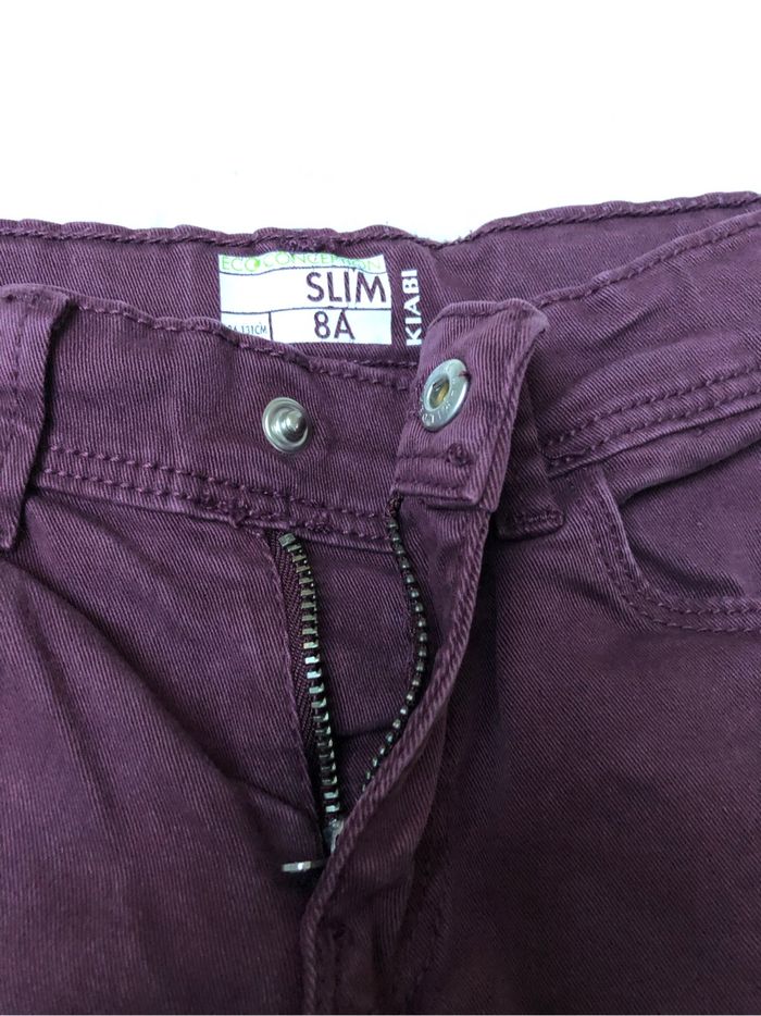 Jeans slim Kiabi 8 ans - photo numéro 4