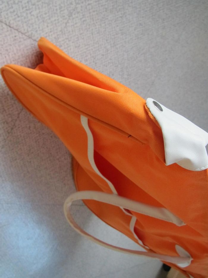 Sac orange neuf - photo numéro 3