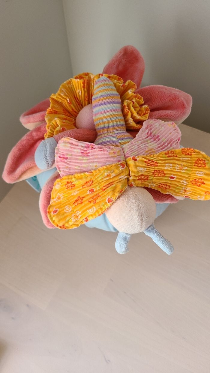 Doudou libellule  papillon - photo numéro 2