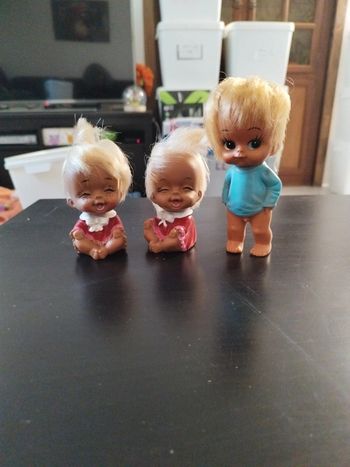 Lot poupées vintage