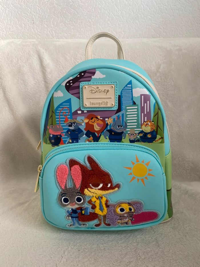 Loungefly Disney / Groupe de Zootopie Chibi