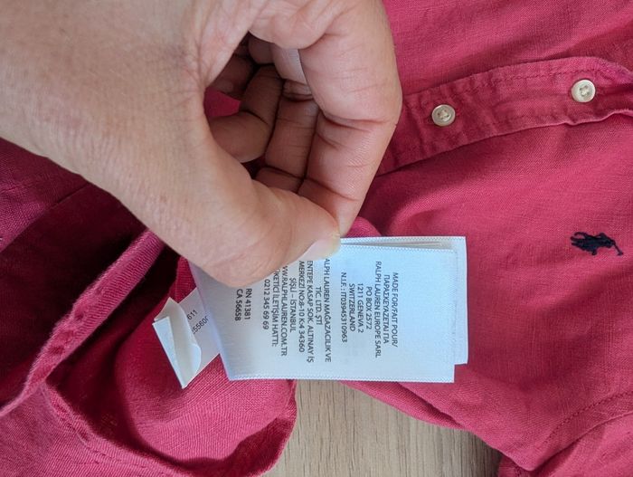 Lot de 3 chemises Ralph Lauren, polo 4/5 ans - photo numéro 9