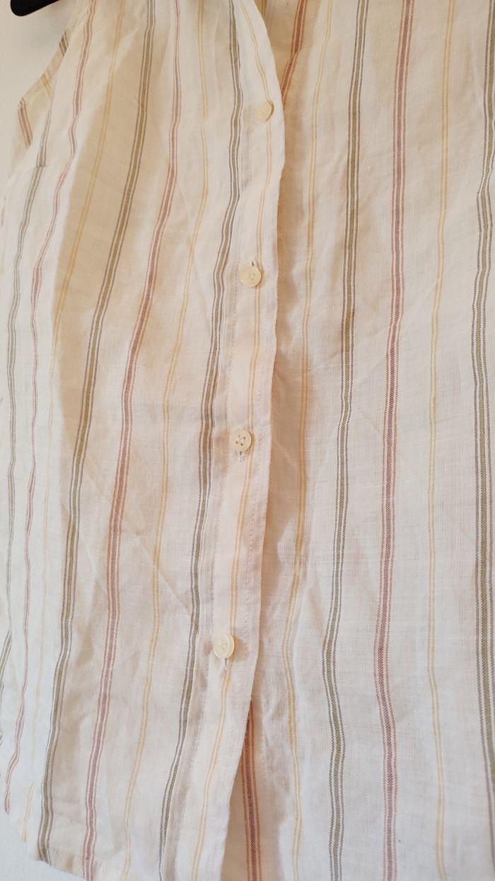 Débardeur lin y2k T34 - photo numéro 3