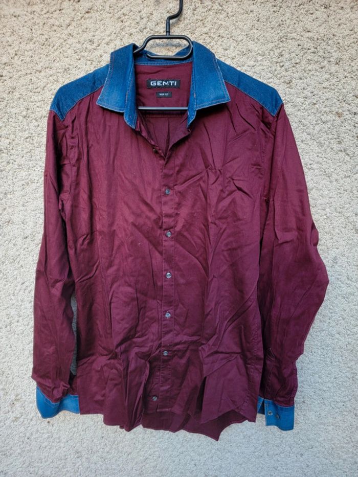 Chemise slimfit Jean cowboy Adventure western