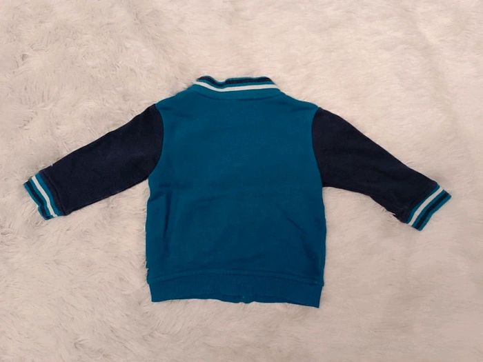 Veste esprit Teddy / Gilet Zippé T. 3 mois Orchestra Baby - photo numéro 3