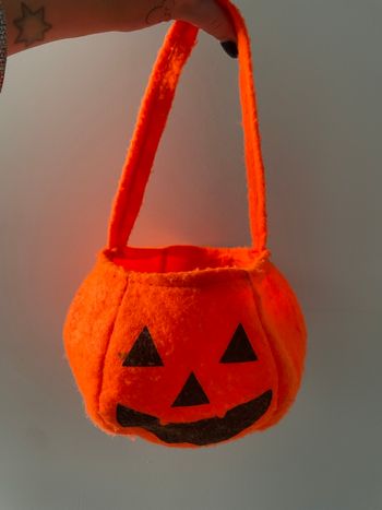 Sac Halloween citrouille