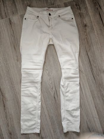 Jean blanc 42