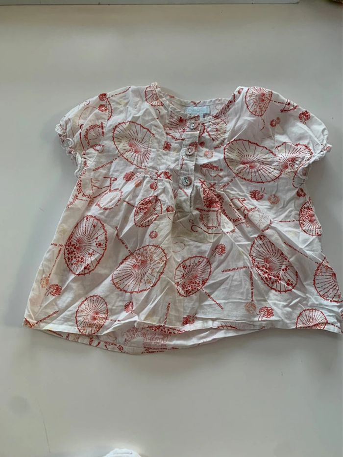 Lot été salopette short et haut - photo numéro 5