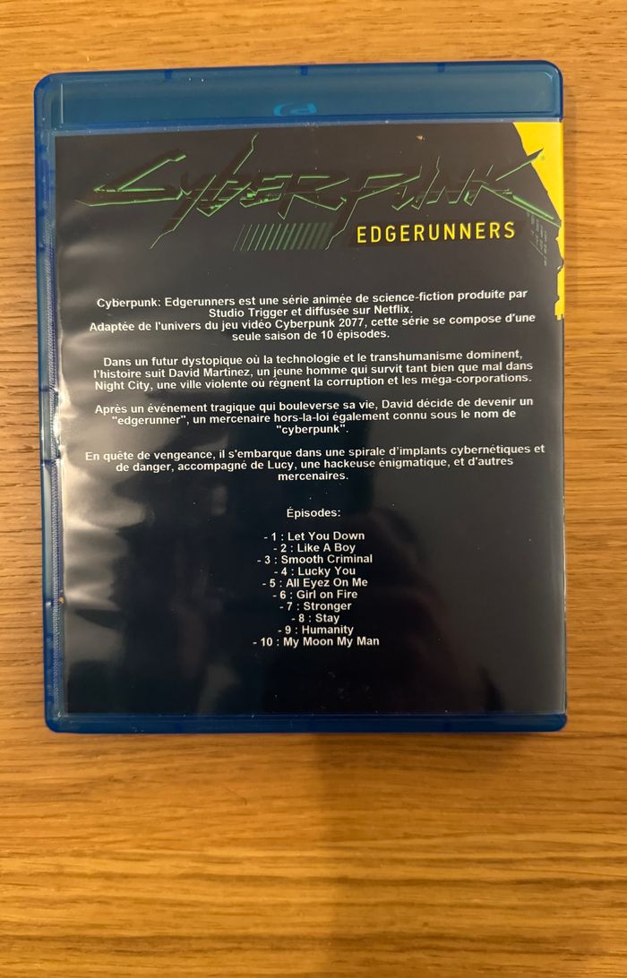 Cyberpunk: Edgerunners - Saison 1 en Blu-ray - photo numéro 2