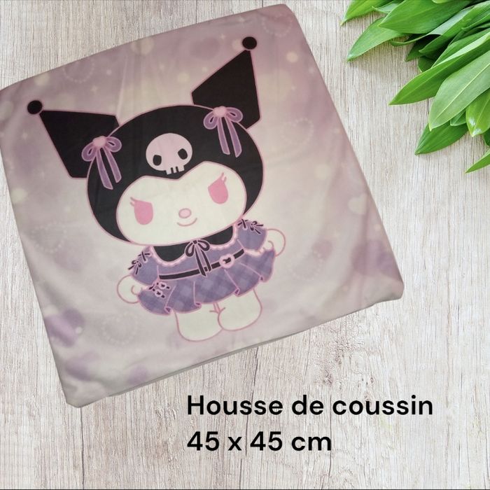 Housse de coussin kuromi