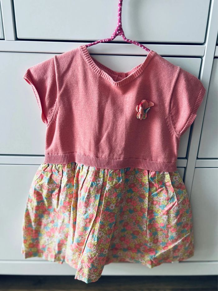 Jolie robe motif liberty dpam 2ans