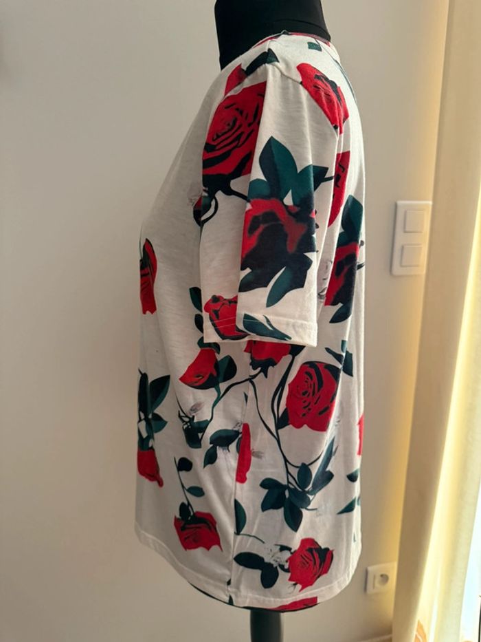 Teeshirt roses - photo numéro 3