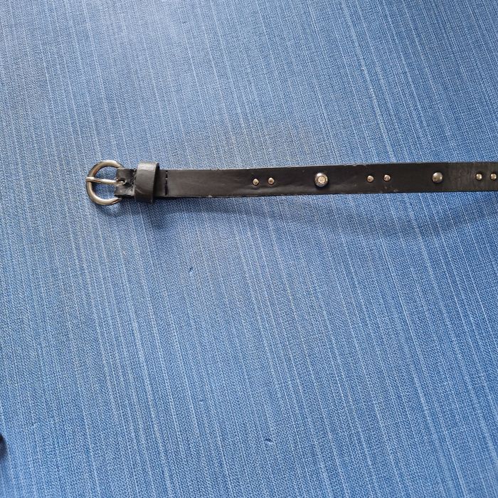 Ceinture 100cm noir a strass