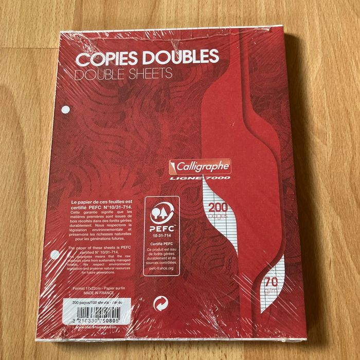 Copies Doubles