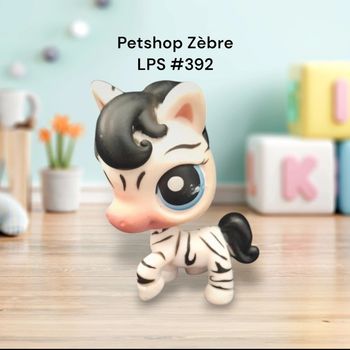 Little Petshop Zèbre LPS #392 Hasbro