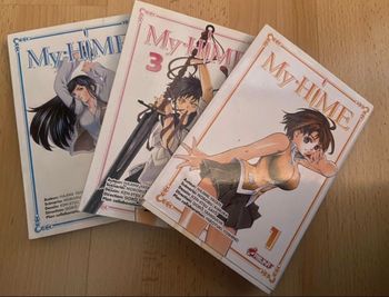 Manga my hime tome 1 2 3