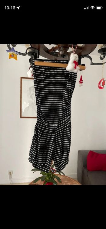 Combishorts été femme épaule dénudée