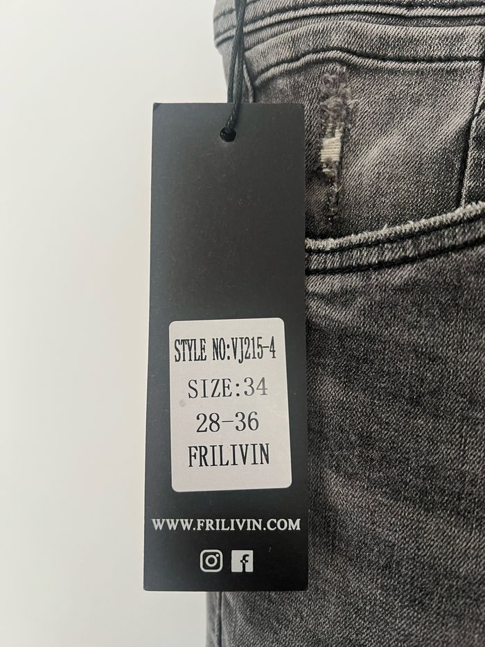Jean gris homme Taille 34 frilivin - photo numéro 4