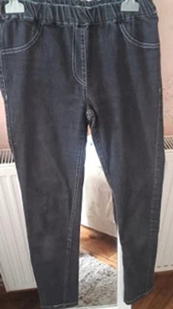 Jeans à taille élastique