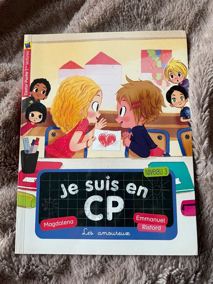 Livre je suis en CP les amoureux