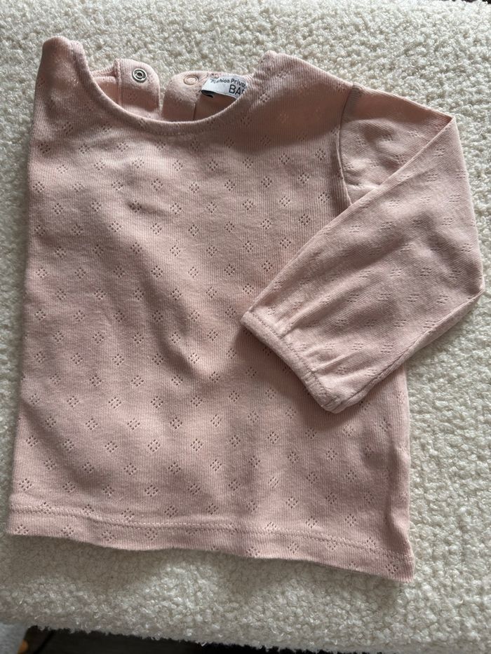 Ensemble Rose - fille - Fashion Private Compagny Baby - 6 mois - Excellent état - photo numéro 3